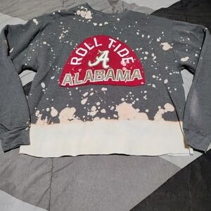 Fruit of the Loom Alabama Roll Tide Sweatshirt - Gray and Red